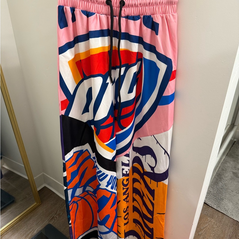NBA x Bershka pants